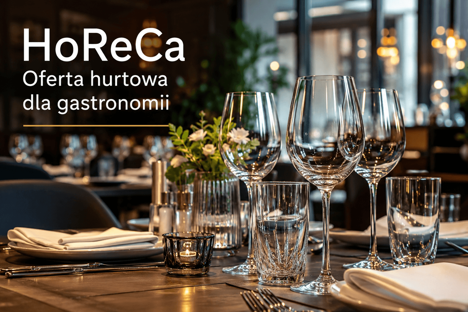 HoReCa – szkło dla gastronomii
